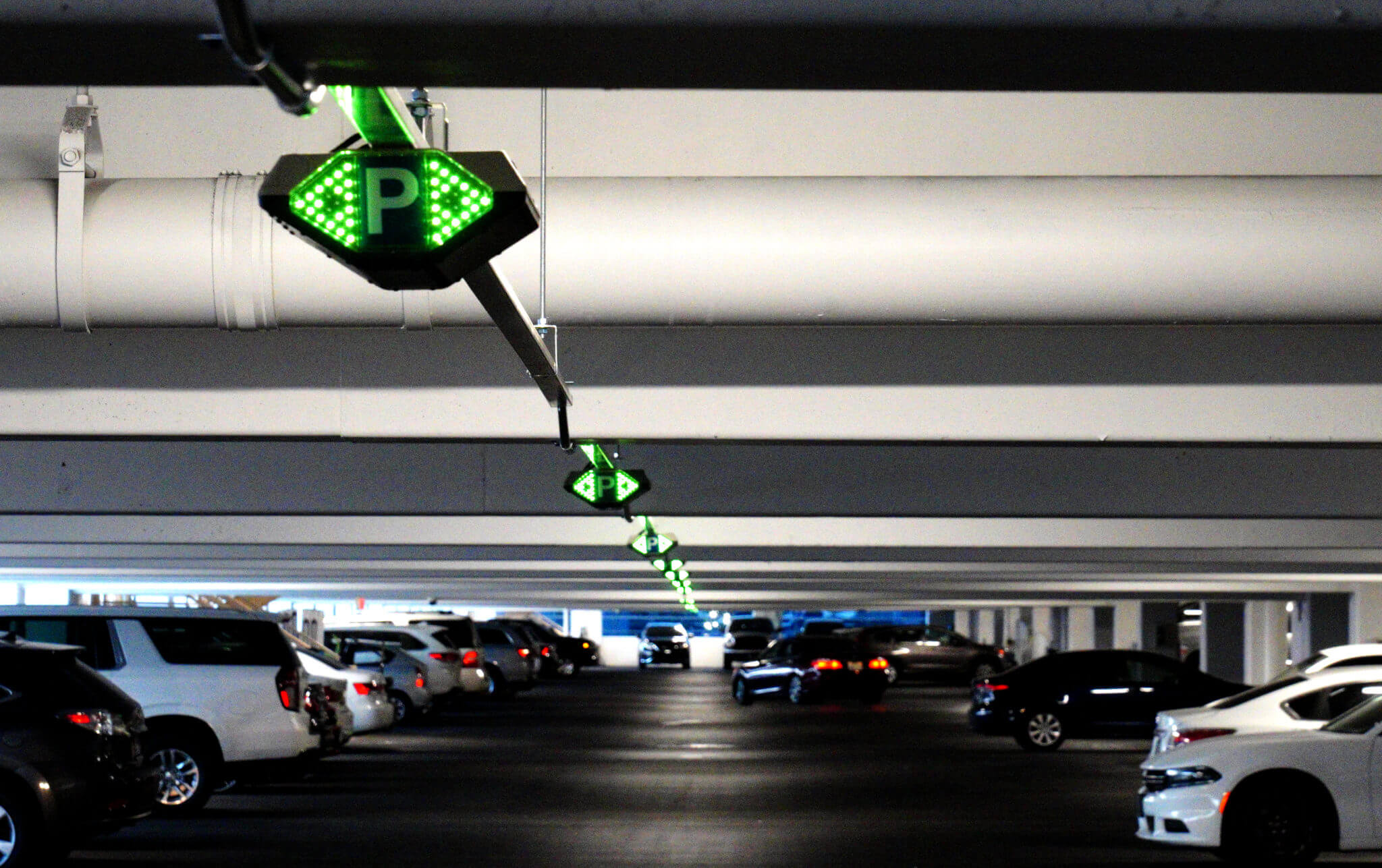 Resorts World and Miracle Mile Parking Guidance System Intermountain